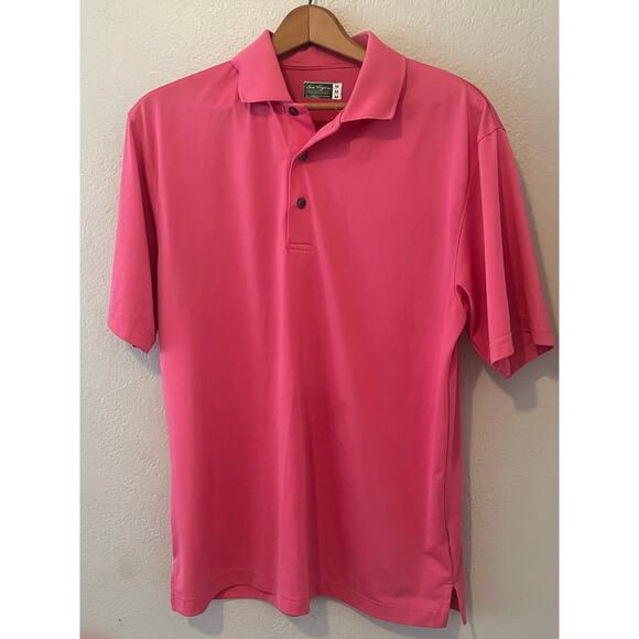 Ben Hogan Other - Men's Ben Hogan Performance Pink Golf Athletic Polo Summer Shirt Size Medium